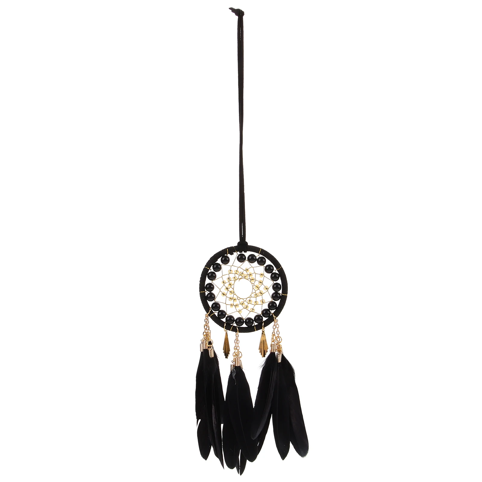 

Rearview Mirror Decor Hanging Accessories Charm Dream Catcher Simple Retro Style Elegant Interior Decoration Perfect For Car