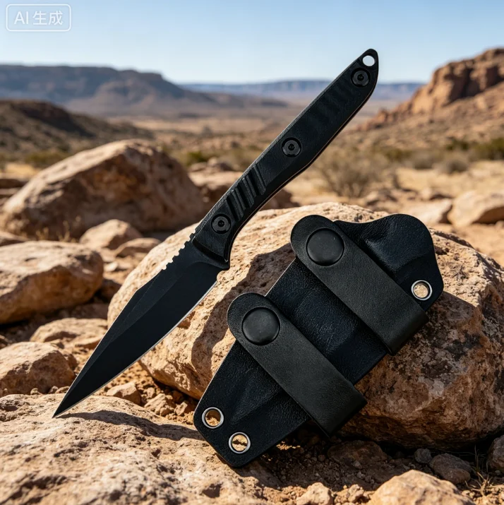 

High-hardness Outdoor Multi-functional Straight Knife Is Equipped with A K Sheath EDC Rock Climbing Camping Fishing hand Tools