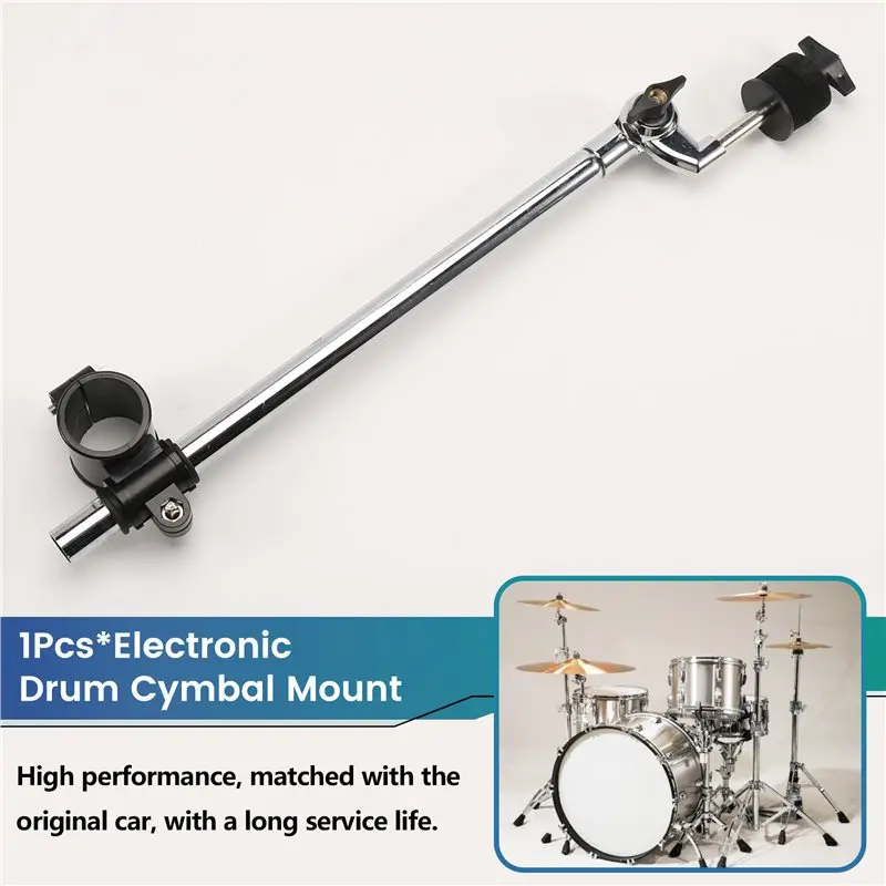 A06F-Electronic Drum Cymbal Mount Holder Drum Rack Clamp, Adjustable Clamp, Drum Parts