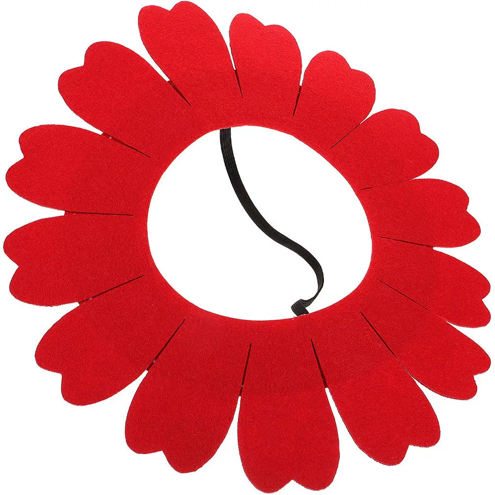 

Sunflower Headgear Costume Party Prop for Halloween Sports Day Kindergarten Dance Performance Flower Headpiece Hat Floral