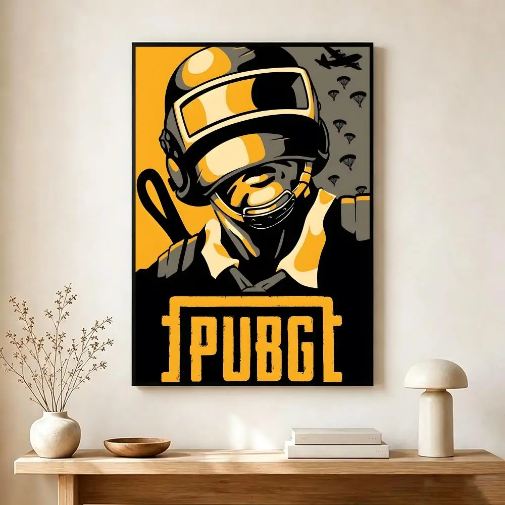 Shooter Game P-pUBG Poster Modern Home Decoration Interior Design & Contemporary Wall Art Collection