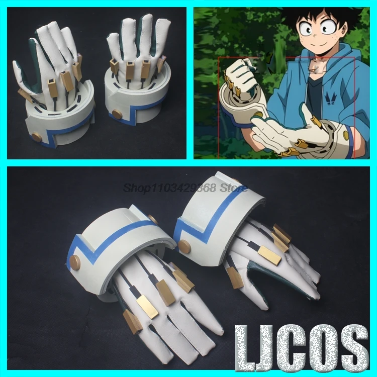 Anime My Hero Academia Midoriya Izuku Deku Bakugou Katsuki Cosplay Gloves Halloween Carnival Cosplay Costume Props Accessories