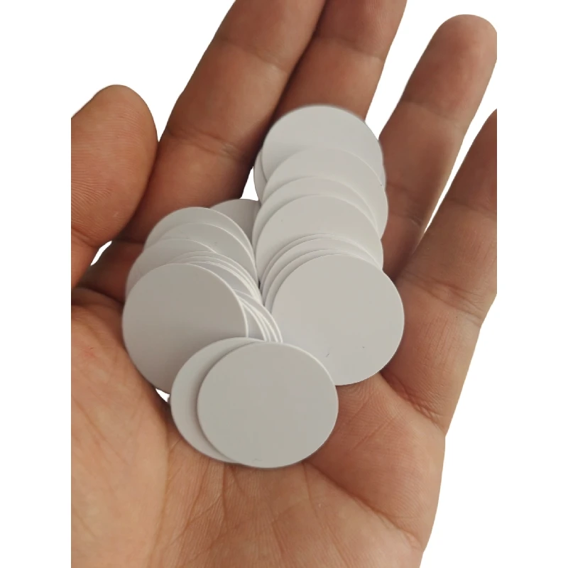 100PCS 125Khz RFID Tag Coin EM4100 Card Keyfobs Token 20MM 25MM 30MM with Access Control Tracking Car