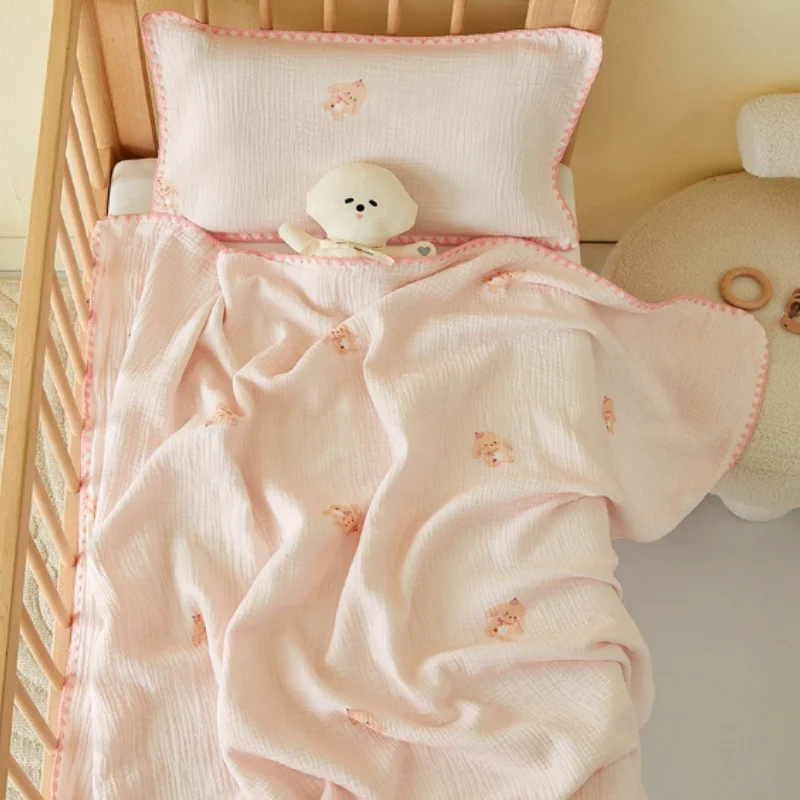 Verão cobertor do bebê recém-nascido algodão macio swaddle envoltório cobertor meninos meninas infantil recebendo cobertor para berço colcha toalha de banho