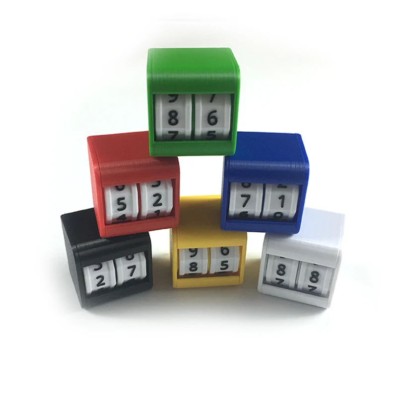 

Аксессуары для настольных игр, счетчики с 3D-печатью для цифровой рулетки TCG Battle