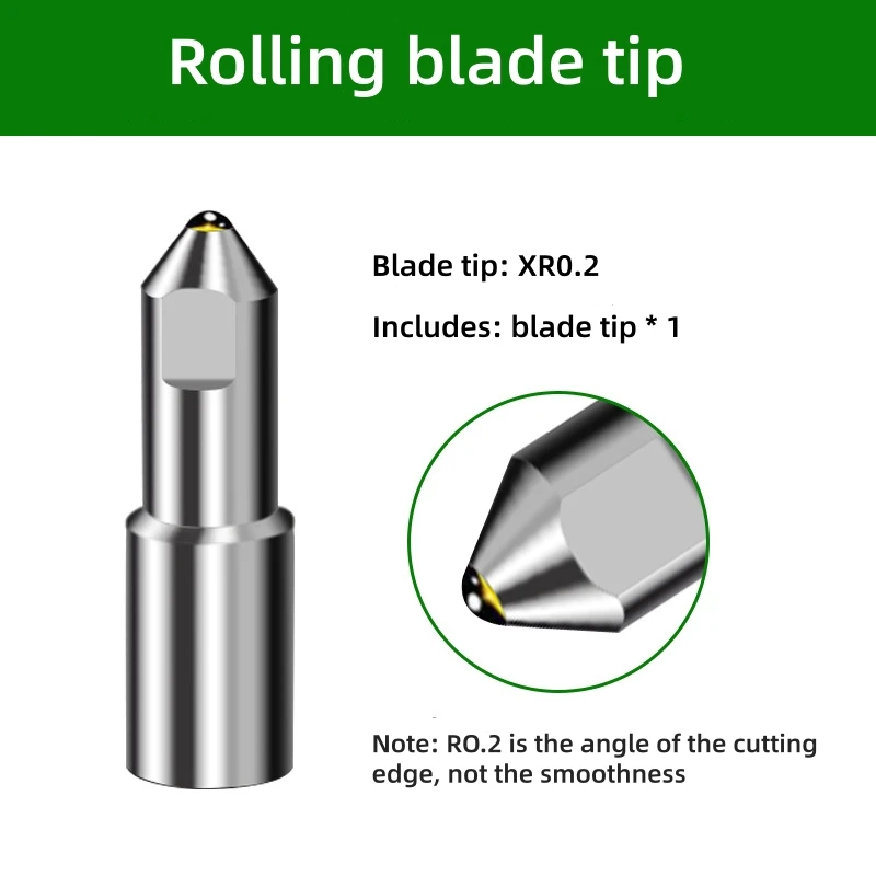 Polishing Tool Mirror Polishing Lathe Roll Cutting Knife Steering Rod SDC Roll Polishing Knife Blade R1.0 R2.0