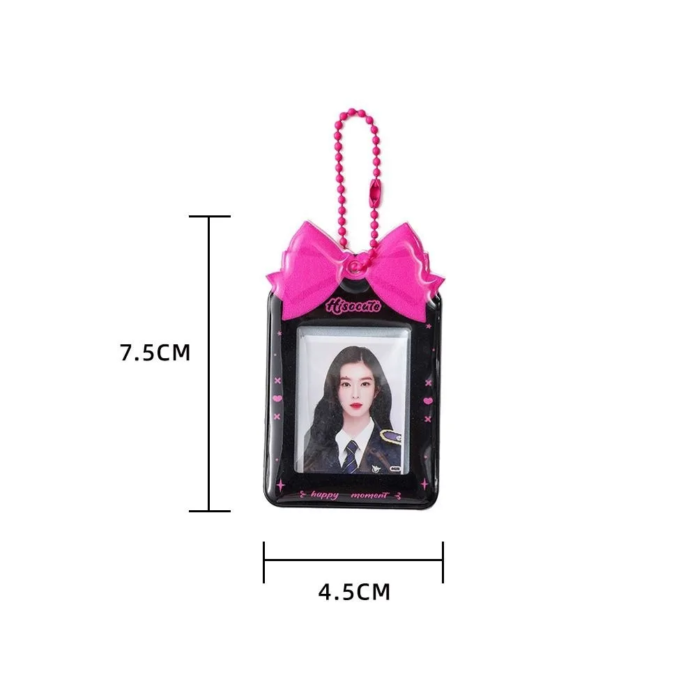 Photocard Holder Transparent Photo Sleeve Student Bus ID Card Case Idol Photo Card Protector