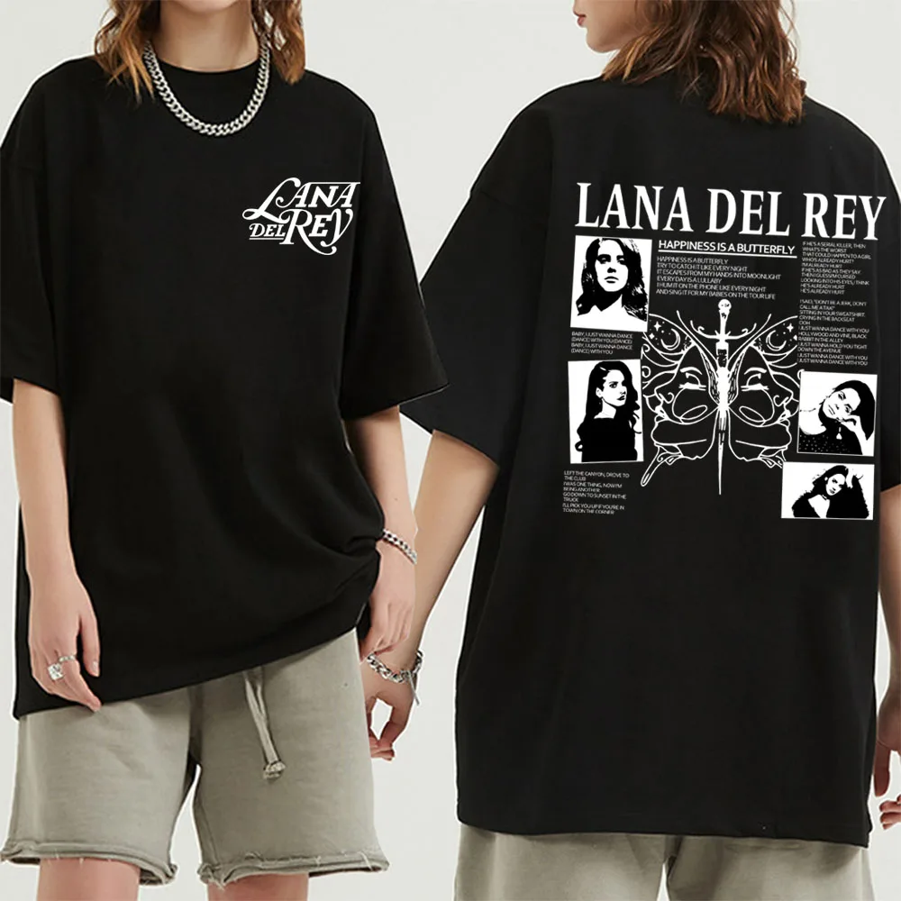 New Lana Del Rey Graphic T Shirt Cotton Short Sleeve Tee Shirt Aesthetic Streetwear Vintage Unisex T-Shirt I Am Kenough T Shirt