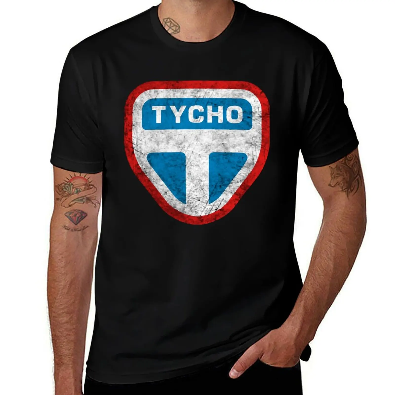 The expanse tycho logo dirty classic t shirt T-Shirt Running Performance Short Sleeve Tee T-Shirt