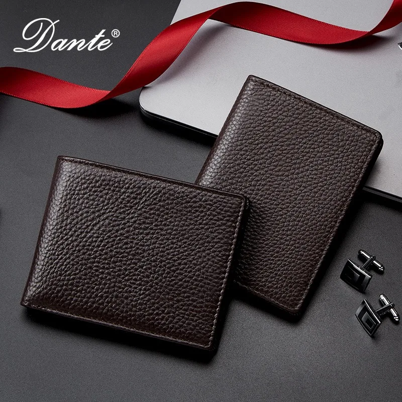 

2025 Men's Genuine Leather Wallet Driver's License Integrated Adult Luxury Brand Top Layer Cowhide Wallet, Young People's Wallet