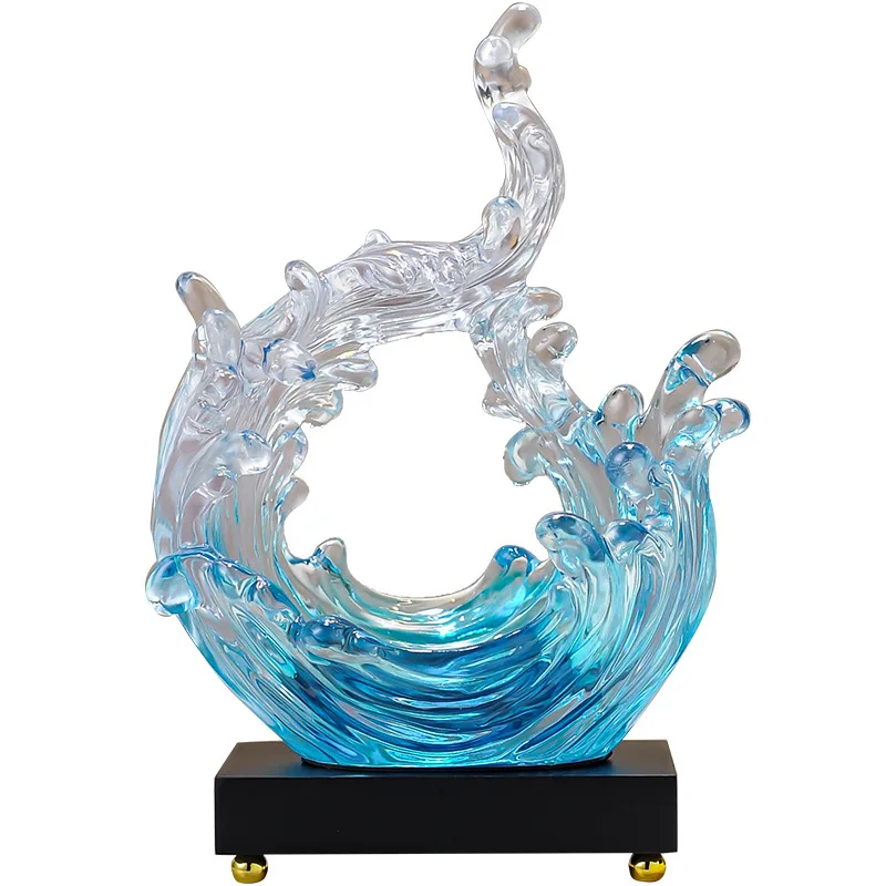 

Fengsheng water wine cabinet decorations, home accessories, modern TV cabinet office lucky handicrafts