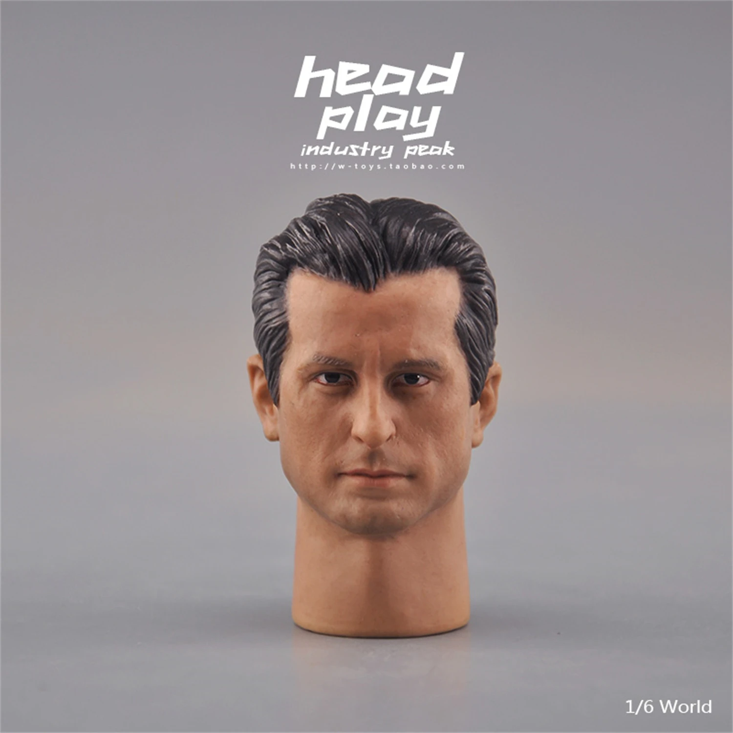 

1/6 Scale WWII Commander Man Head Carving Model Toys