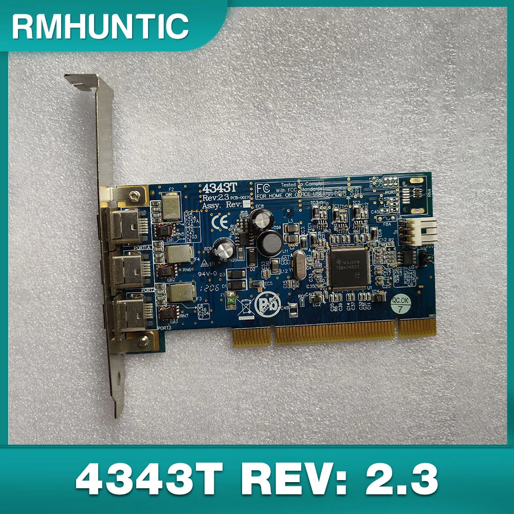 

For IOI acquisition card 4343T REV: 2.3