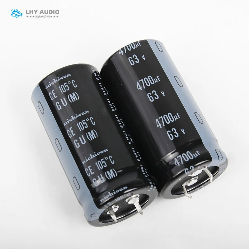 

1pc/2pcs 4700UF 63V Japan Nichicon fever audio electrolytic capacitor 63V4700UF 25*50 GU