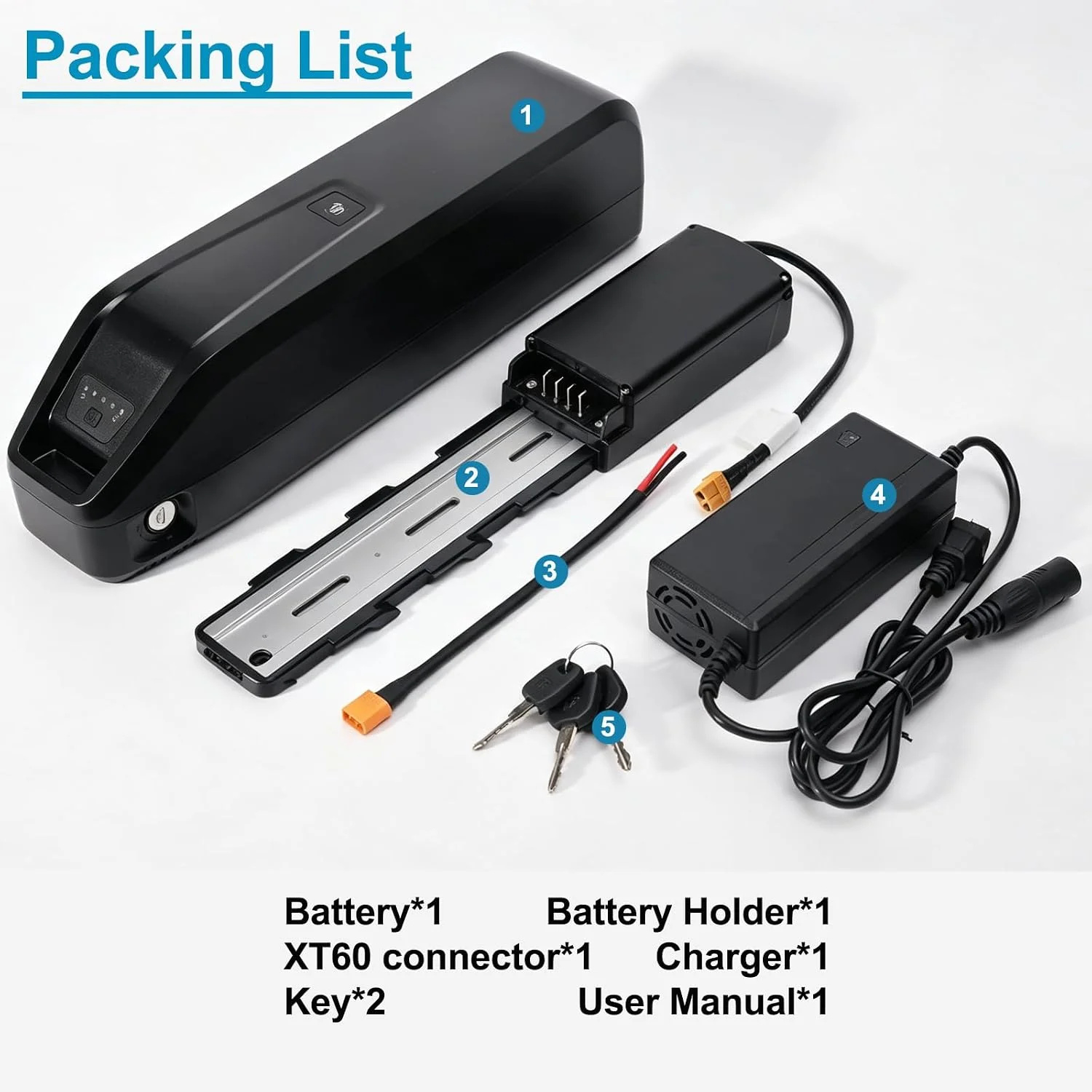 Hailong E-bike Battery 48V 36V 20Ah 15Ah Li-ion Cells Pack for Hitway BK29 Colorway BK15 Duotts C29 Electric Bicycle Batteria