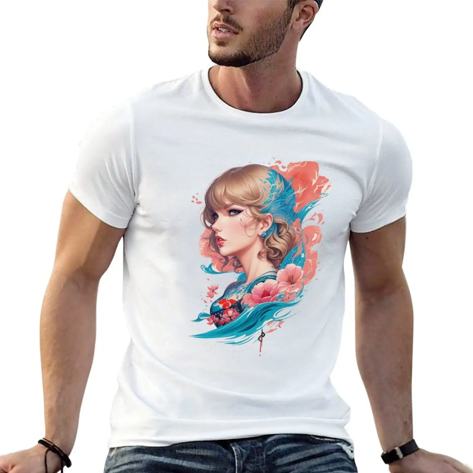 Swift Japan art style T-Shirt Lightweight Running Sports T-Shirt