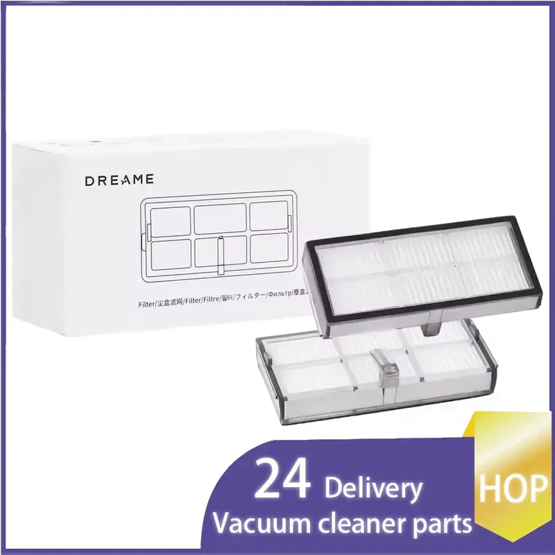 Top For Dreame L10s Ultra Gen 2 Robot Vacuum Cleaner Spare Parts Kit Rubber Main/ Hair Cut / Side Brush, Filter, Mop Rag