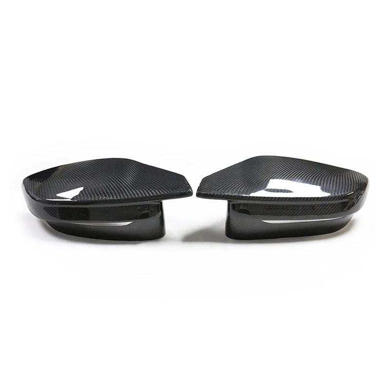 

OEM Style Dry Carbon Fiber Side Mirror Covers Rearview Sticky 1:1 LHD for G80 G82 G83 G87 2020+ Auto Replacement