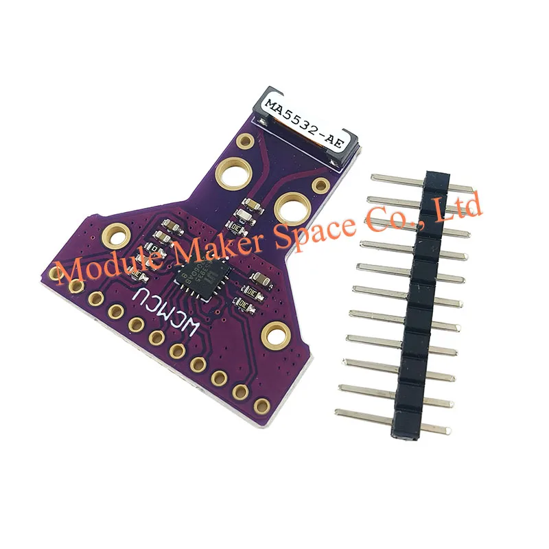 MCU-3935 AS3935 Sensor Breakout Board SPI I2C Interface Strikes Thunder Rainstorm Storm Distance Detection 2.4V-5.5V Antenna