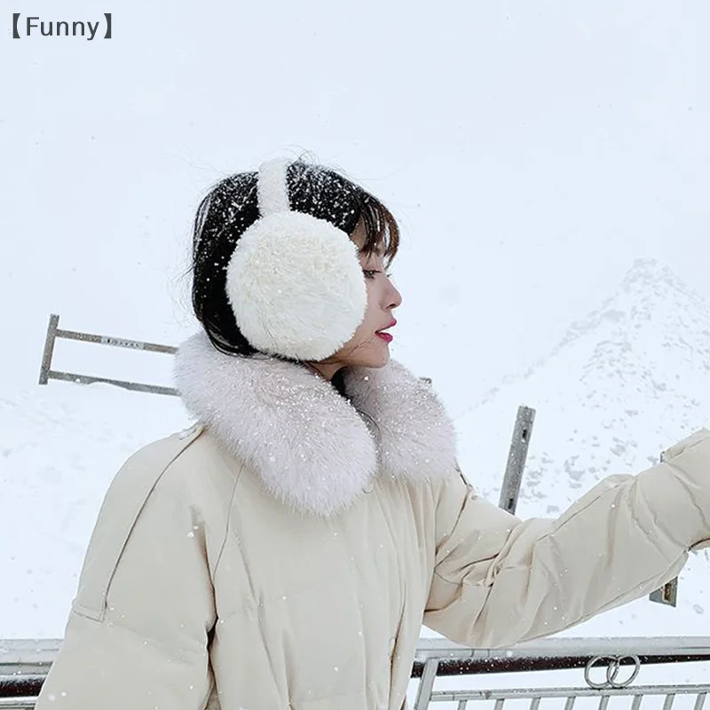 [مضحك] أغطية للأذنين كرتونية لطيفة وعصرية، أغطية للأذنين سميكة ودافئة للشتاء مضادة للتجمد