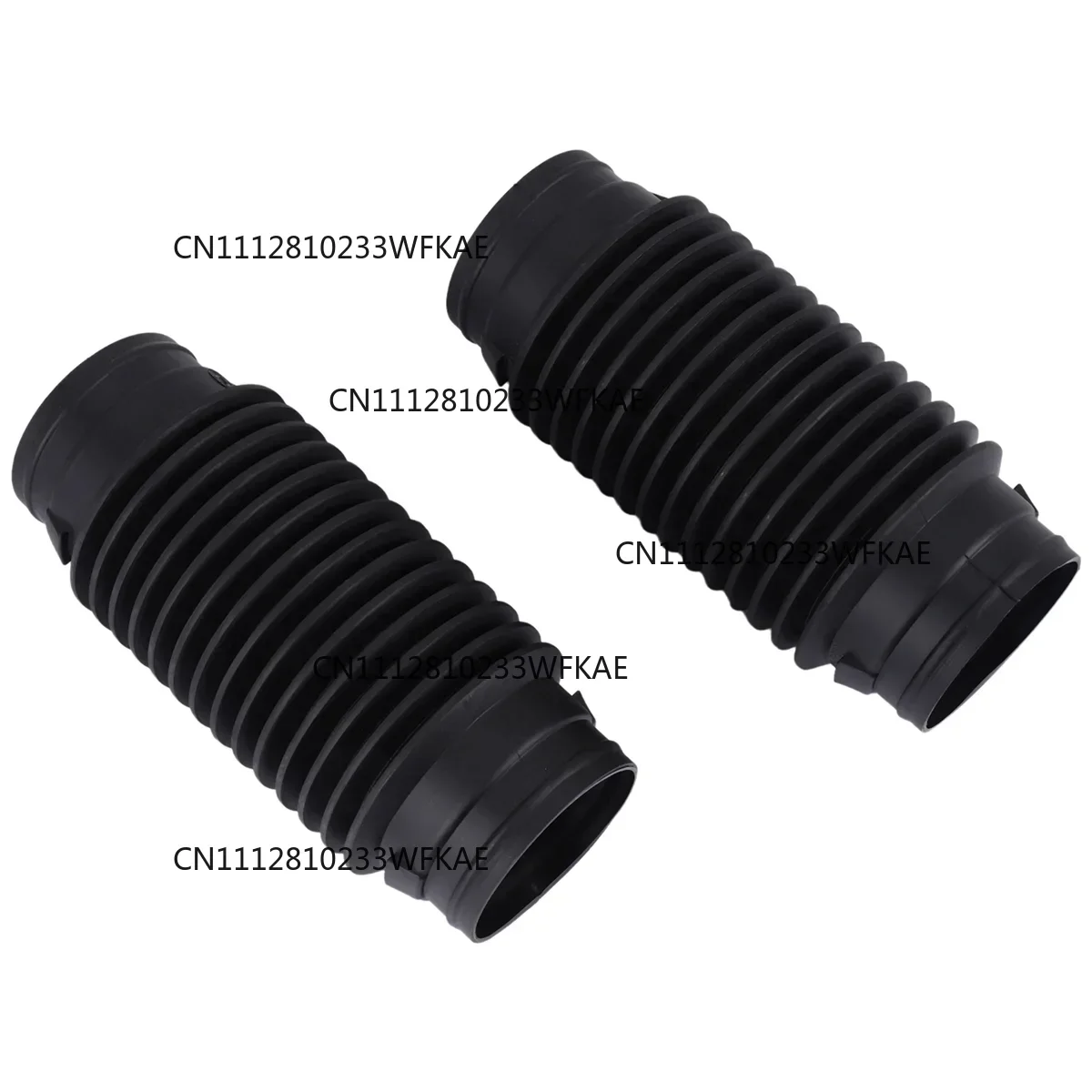2Pcs Air Filter Housing Intake Pipe Connecting Hose for Peugeot 307 206 C2 207 408 Citroen Sega Picasso 1.6