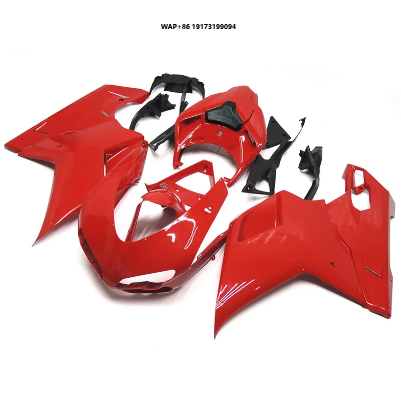 

Motorcycle Fairing Kit For 2007-2012 1098/848/1198 Glossy Red Panel Set