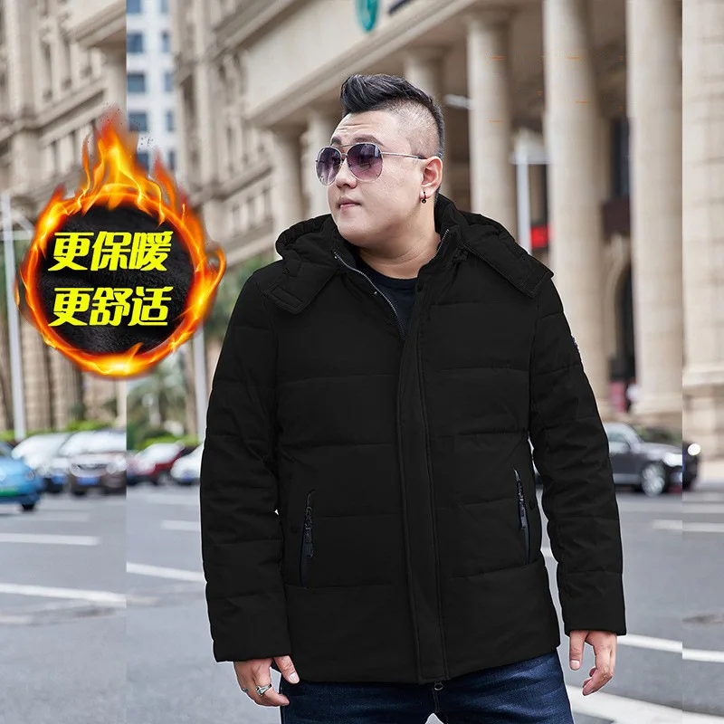 Extra large size down jacket male man plus fertilizer winter new warm 170kg oversized thick section 13XL 12X 10XL 9XL 8XL 7XL