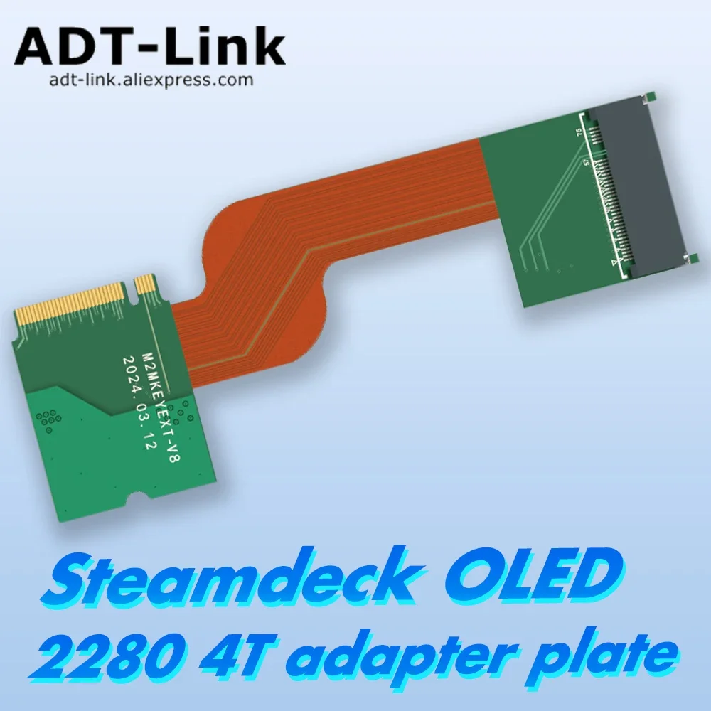 Suitable for SteamDeck Oled Hdd Modification To Realize 4T 8T Steam Deck Oled Internal Solid State Drive PCIe4.0 M.2 2230 2280