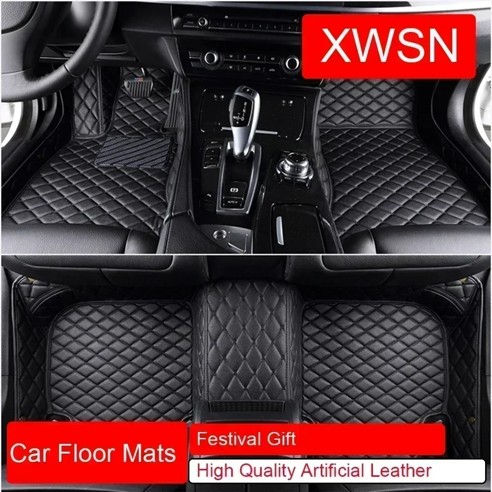 3 PCS Full Coverage Car Floor Mats for Volkswagen Vw Phaeton 2007-2016 Jetta 2006-2012 2013-2019 Car Accessories Holiday Gift