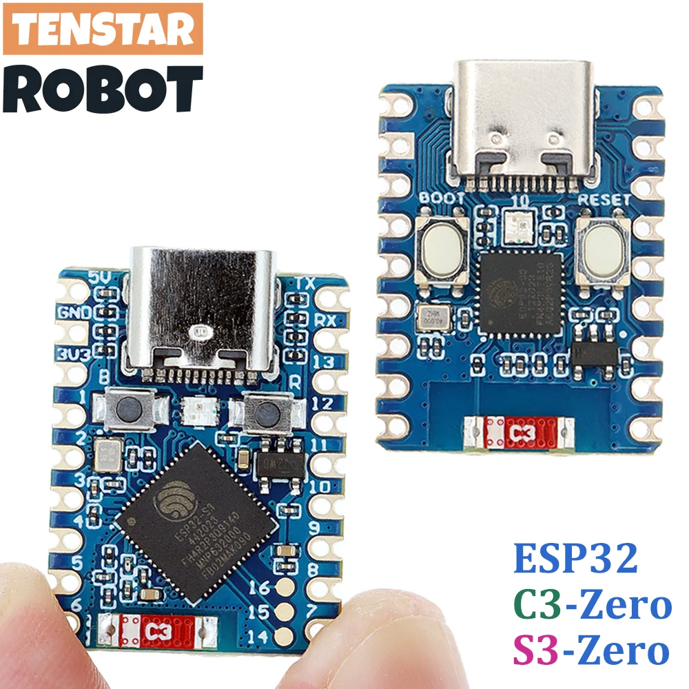 ESP32-C3-Zero ESP32-S3-Zero Mini Development Board WiFi Bluetooth Ultra-small Size ESP32 C3 S3  ESP 32