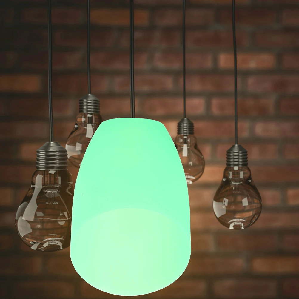 

Plastic Lampshade Horseshoe Round Petal Light Cover Replacement Colorful Bulb Shades Modern Design Material Easy
