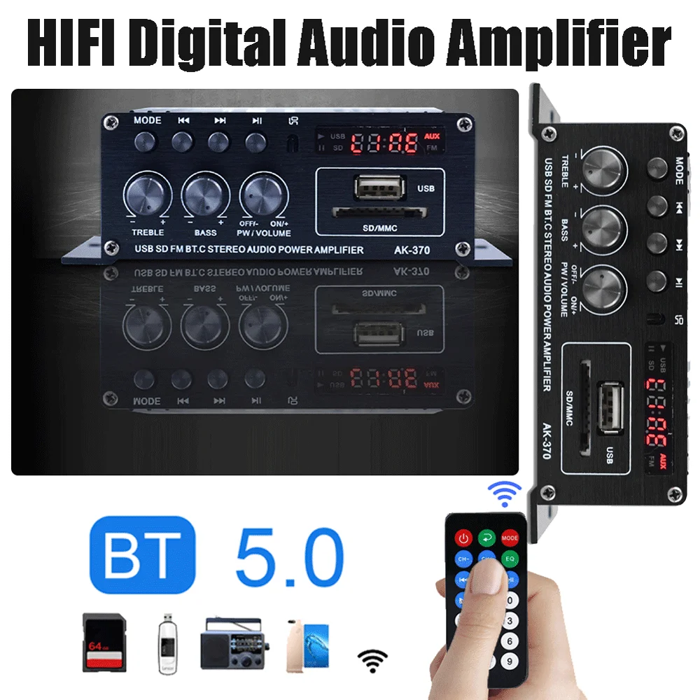 Audio Amplifie AK-3… - image