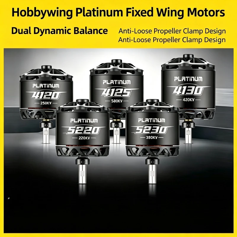 Hobbywing Platinum 4120SL 4125SL 4130SL 5220SL 5230SL Brushless Motor For RC Fixed Wing & Helicopter