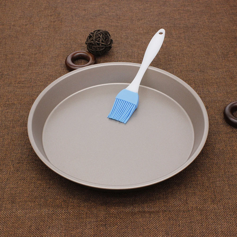 

1Pcs Non-Stick 9 Inch Carbon Steel Baking Tray High Temperature Resistant Household Bread Cake Baking Plate Kitchen
