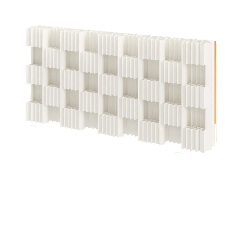 

Office creative paper wall entry free punching partition beauty salon fence background wall