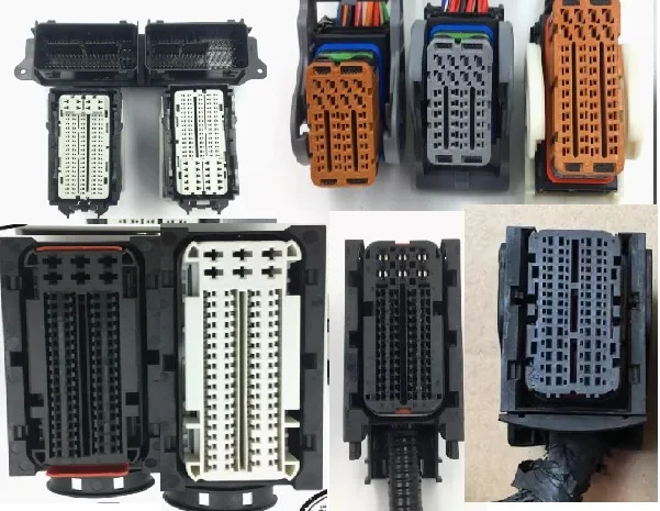 1PCS car wiring harness computer version plug   Engine fuse box plug  USED