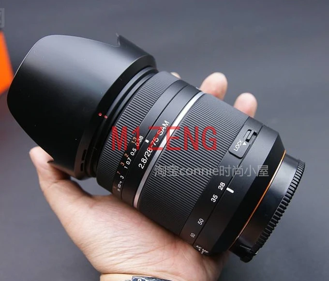 غطاء غطاء لعدسة الكاميرا ، زهرة بتلة عكسي ، حامل سوني مينولتا ، إطار كامل ، 28-75 AF ، F2.8 ، سام ، 67