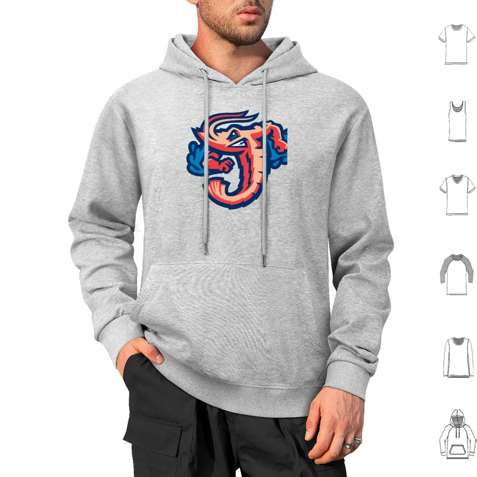 The Shrimp Icon Hoodie cotton Long Sleeve Baseball Game Home Run Baseball Athlete Home Team Mvp Baseball Pitcher Baseball