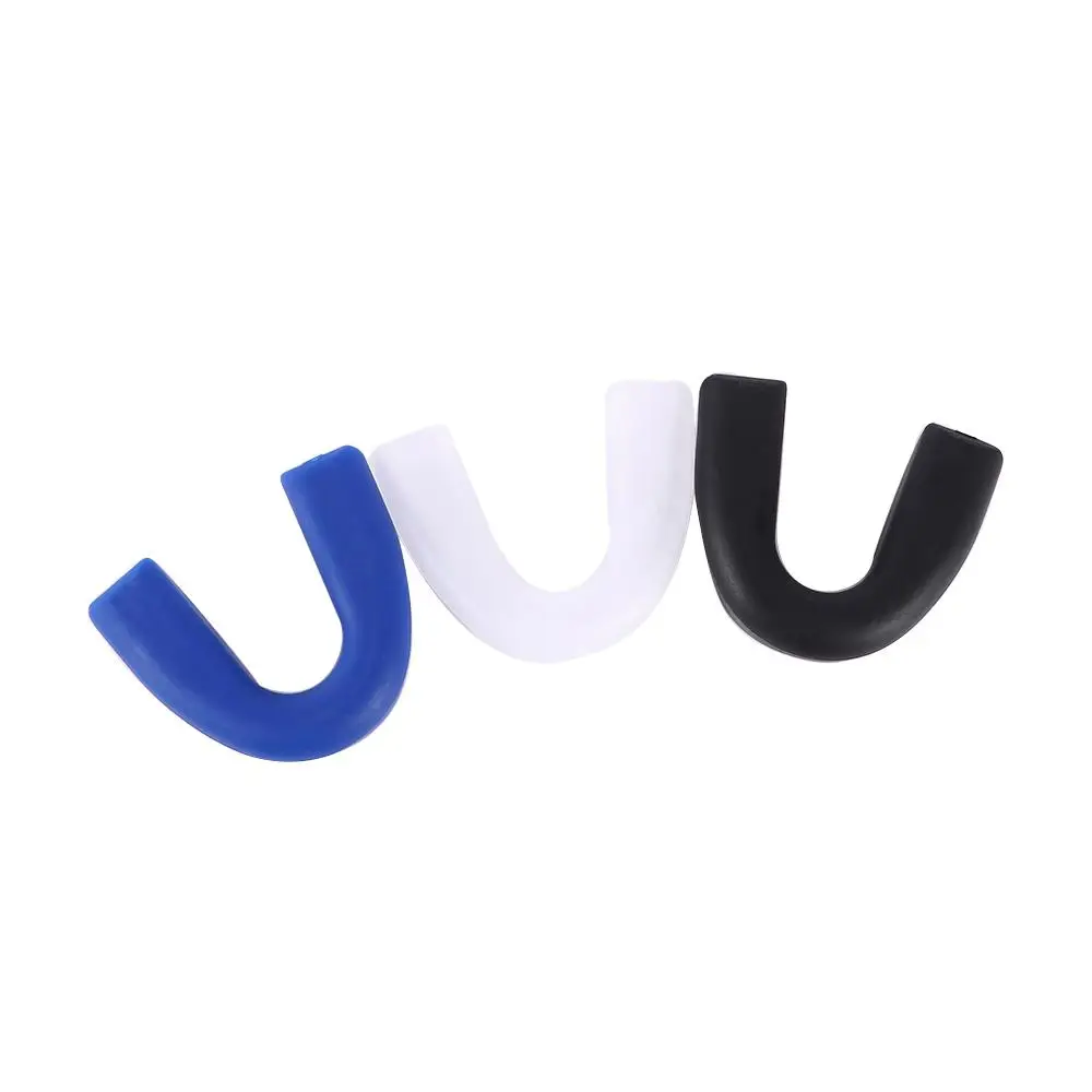 Professionelle 1PC Fitness Fußball Sport Karate Boxen Basketball Mundschutz Mundschutz Sicherheit