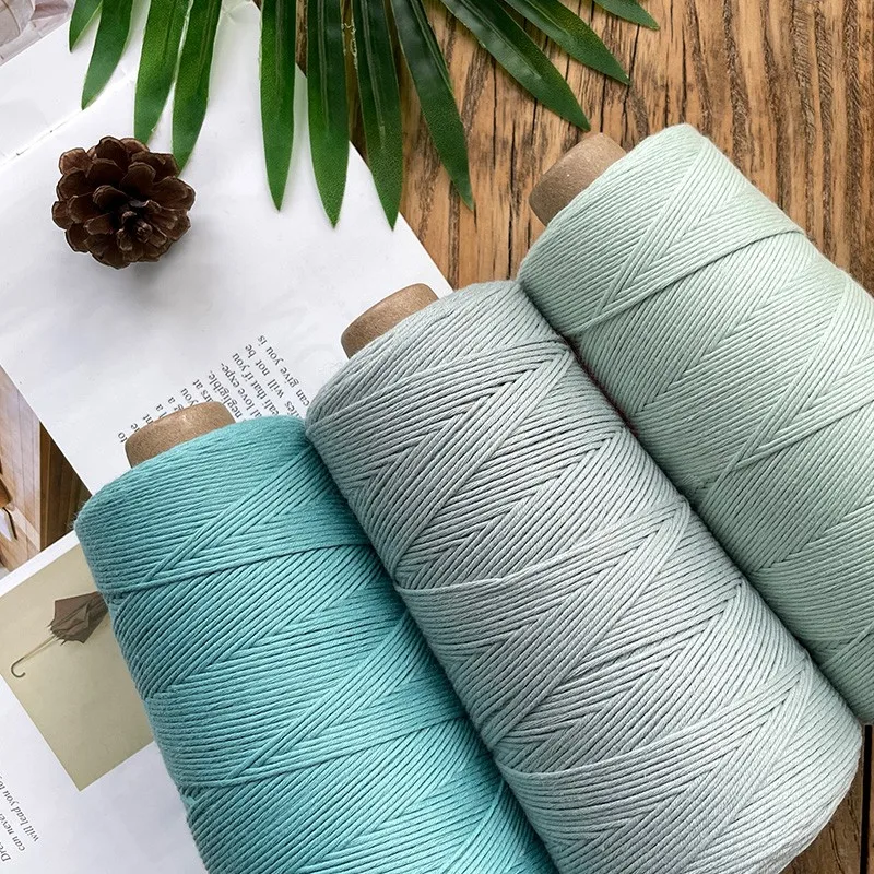 200g/Roll 100% Daylight Cotton Yarn Autumn And Winter Hand Knitting Wool Line Crochet Sweater Shawl Clothing DIY