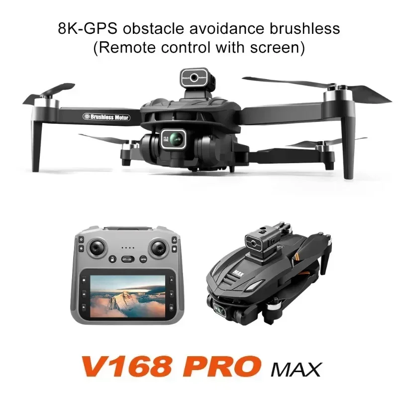 Bexine V168 Pro Max Foldable GPS Drone with 4.5