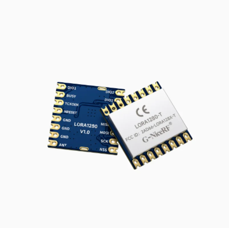 2pcs LoRa1280 2.4GHz Lora Wireless Module | SX1280 | Long Range Spread Spectrum Positioning and Ranging Module