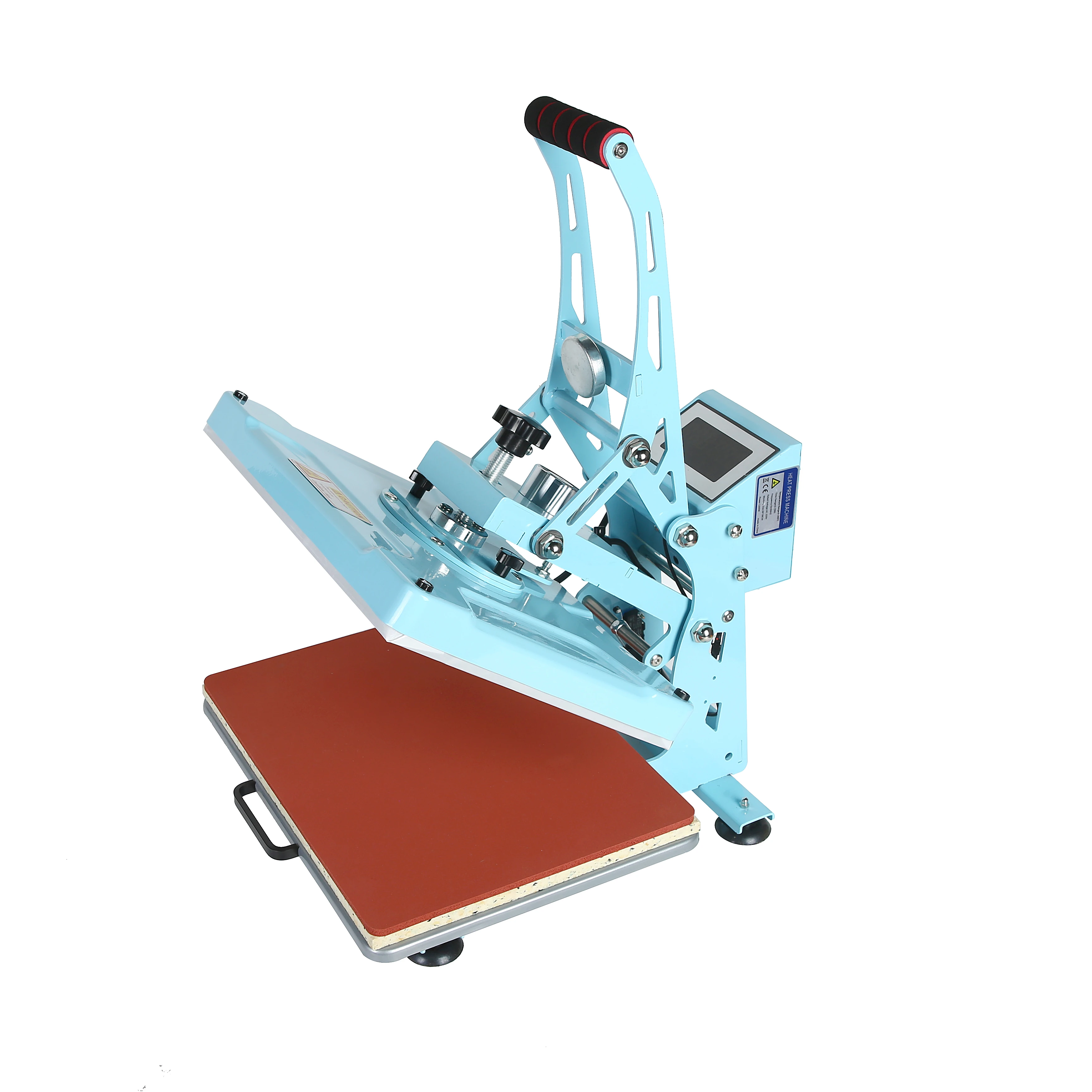 New Semi-Automatic 12 * 15 High-Pressure Flat Ironing Machine T-Shirt Pillow Ironing Heat Press Machine For T-Shirt Clothes