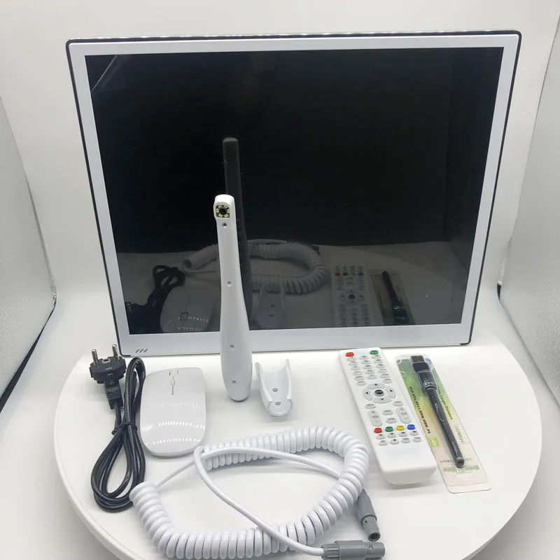 DA300 Cámara intraoral integrada con pantalla ultrafina Wifi de 17 pulgadas Visor digital con soporte