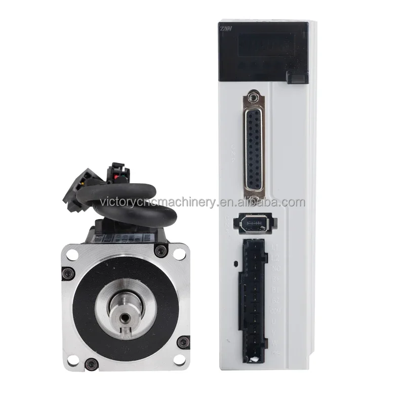 110-220V 3000RPM 2.39N.M Single-Phase 80SV02430 750W AC Servo Motor Linear Actuator Matched AC Drive S2-SVD15 stock