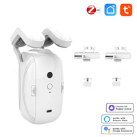 Tuya Zigbee T U I Track Roman Rod Curtain Motor Smart Life Automatic Curtain Robot APP Voice Control Alexa Google Home Alice