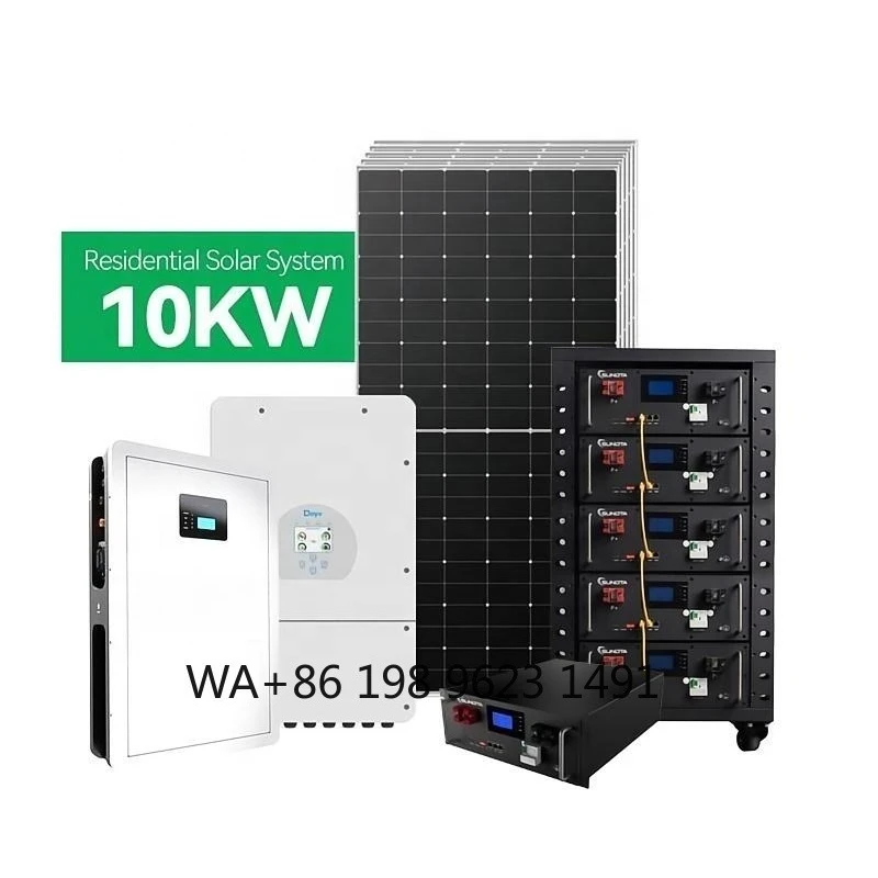 8KW-20KW Home Hybrid Solar Power System Lithium Battery Energy Storage Solar Panel Complete Set