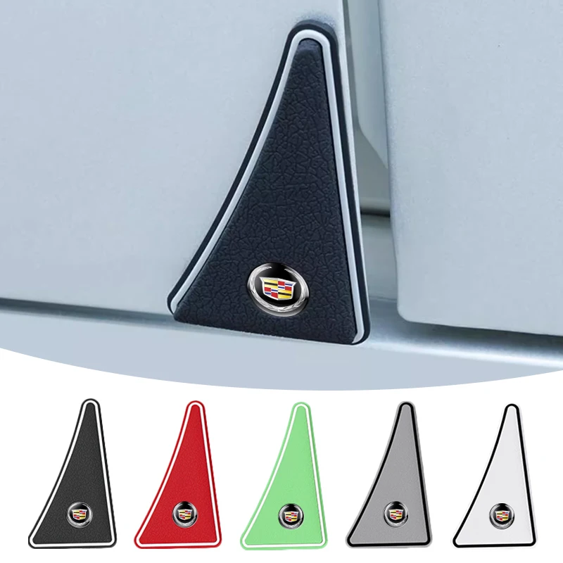 2pcs Car door corner silicone protective cover for Cadillac Seville XT4 CT4 CT5 SLR CTS DTS ATS Escalade Exterior Accessories