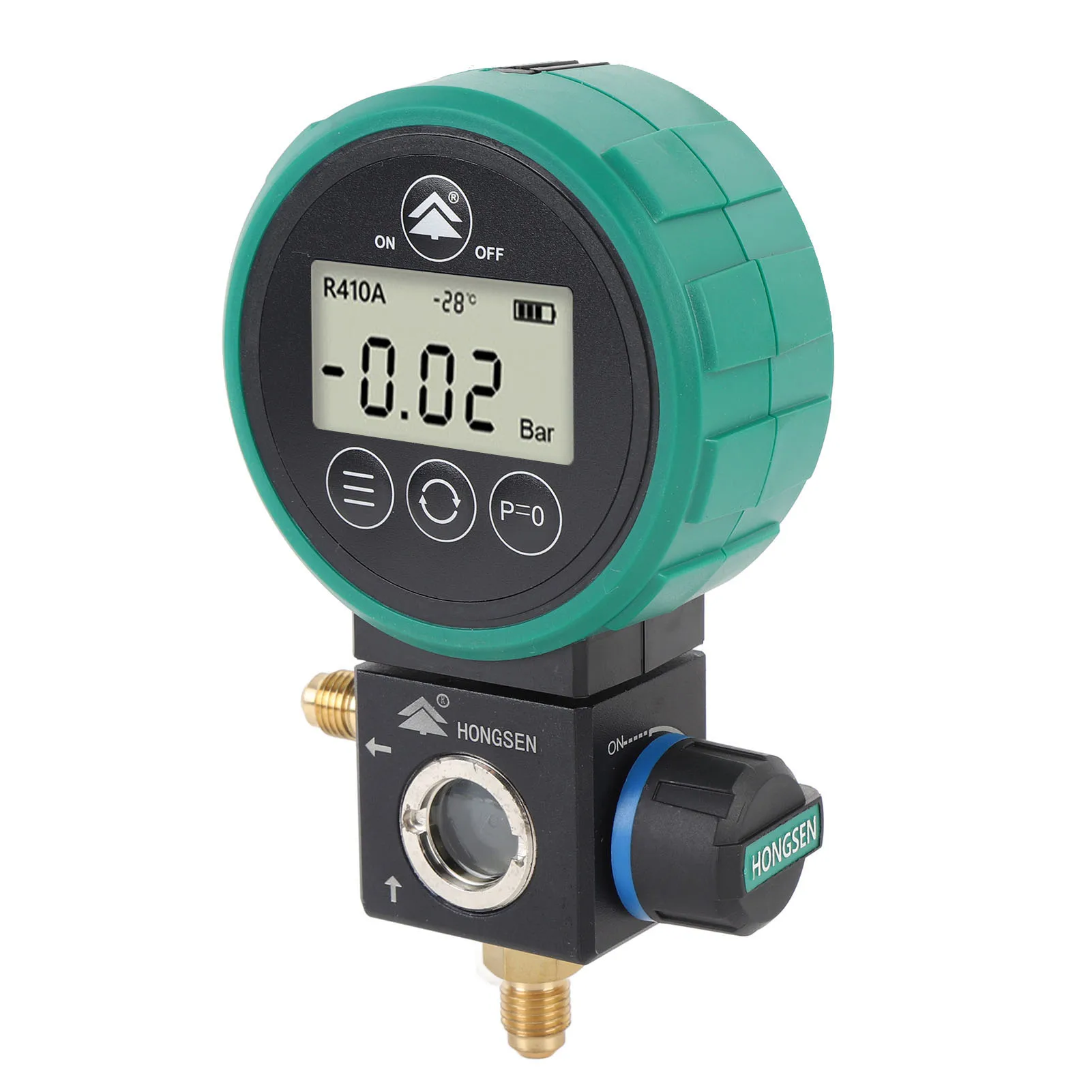 0-5MPa  Digital HVAC Gauge Ball Valve Design High Accuracy Tester For Installation And Maintenance Of Air Conditioning System