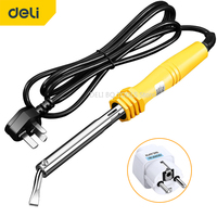 DELI 60W Electric Soldering Iron Set Temperature Adjustable 220V Welding Solder Iron Rework Station Soldering Iron Accessories